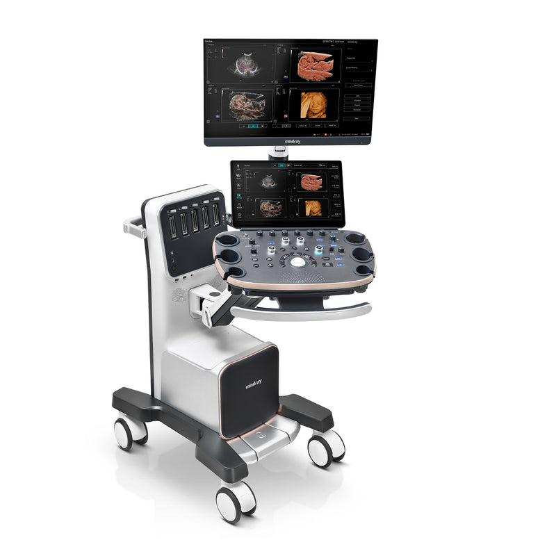 Equipo de ultrasonido de alta calidad de imagen y diagnóstico, con estructura plegable y plataforma ZST+ modelo Nuewa i9 - Marca Minday
