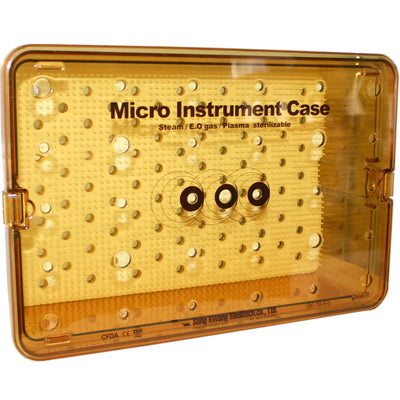 Caja para esterilizar micro instrumental  - Marca Hergom Medical