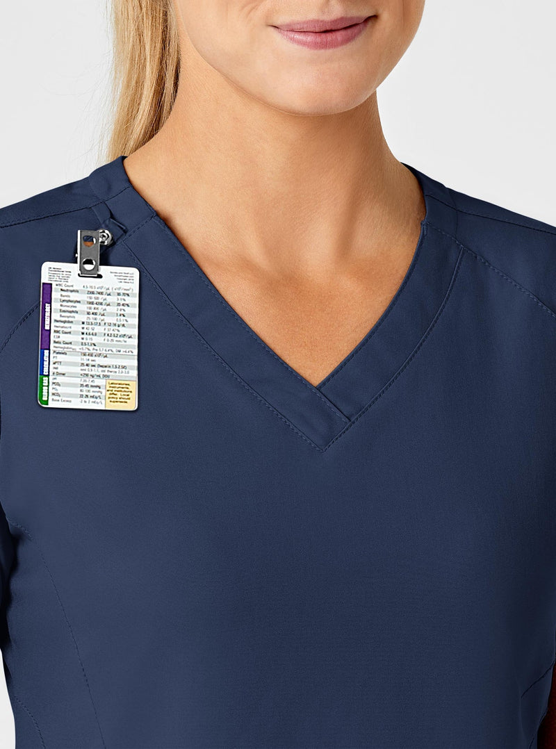 Uniforme Médico Color Azul Marino para Mujer con Tejido Absorbente de Secado Rápido / Scrub Quirúrgico Wink