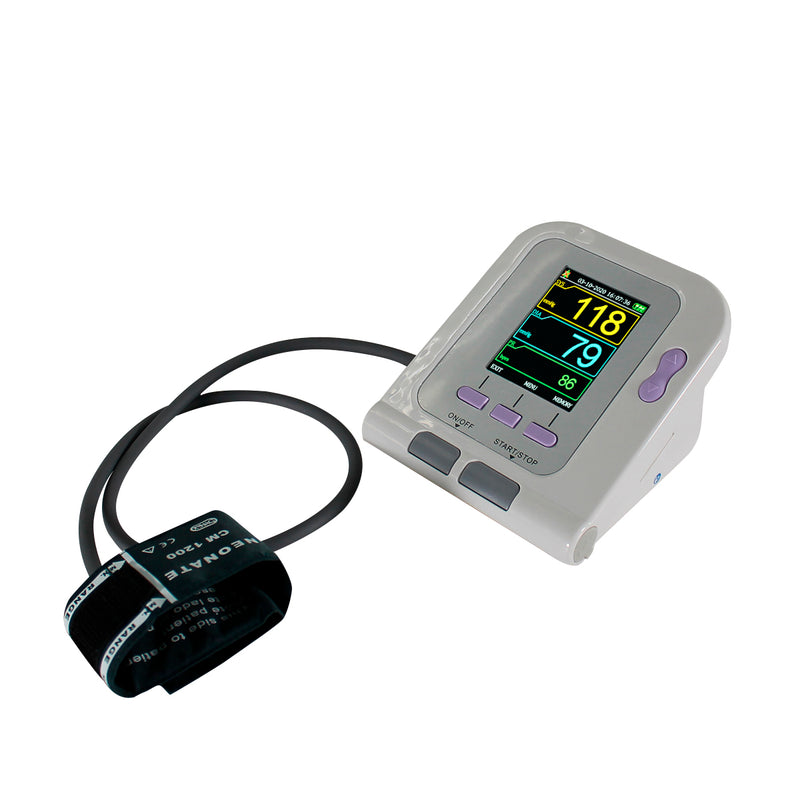 Baumanómetro veterinario con pantalla LCD a color con brazalete y conexión USB para transferencia de mediciones - Marca Checkatek