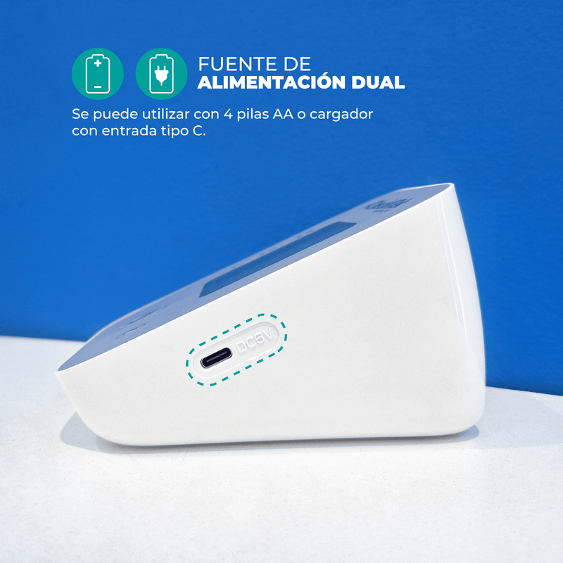 Baumanómetro digital de brazo con pantalla LCD y hasta 80 memorias BD-2 - Marca Checkatek