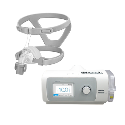 Máquina para apnea de sueño CPAP modelo RY450 con mascarilla incluida y estuche - Marca Handy