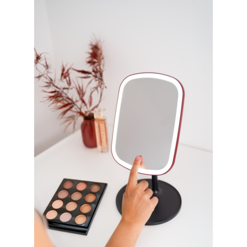 Espejo cosmético con iluminación BS47 limited edition cherry - Marca Beurer
