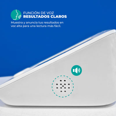 Baumanómetro digital para medir presión arterial con pantalla LCD y función de voz BD-1 | Marca Checkatek
