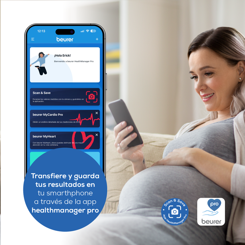 Baumanómetro Digital de Muñeca BC30 monitor de presión arterial para detección de arritmias - Marca Beurer