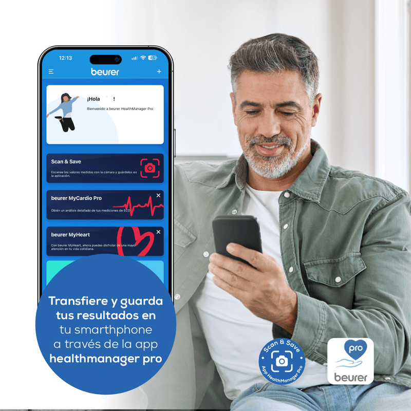 Baumanómetro Digital de brazo BM53 - Marca Beurer