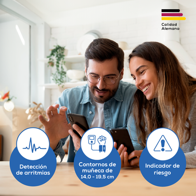 Baumanómetro Digital BC21 con voz, medidor de presión arterial de muñeca - Marca Beurer