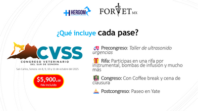 Pase Individual para Taller "Ultrasonido en la sala de urgencias" - FORVET MX