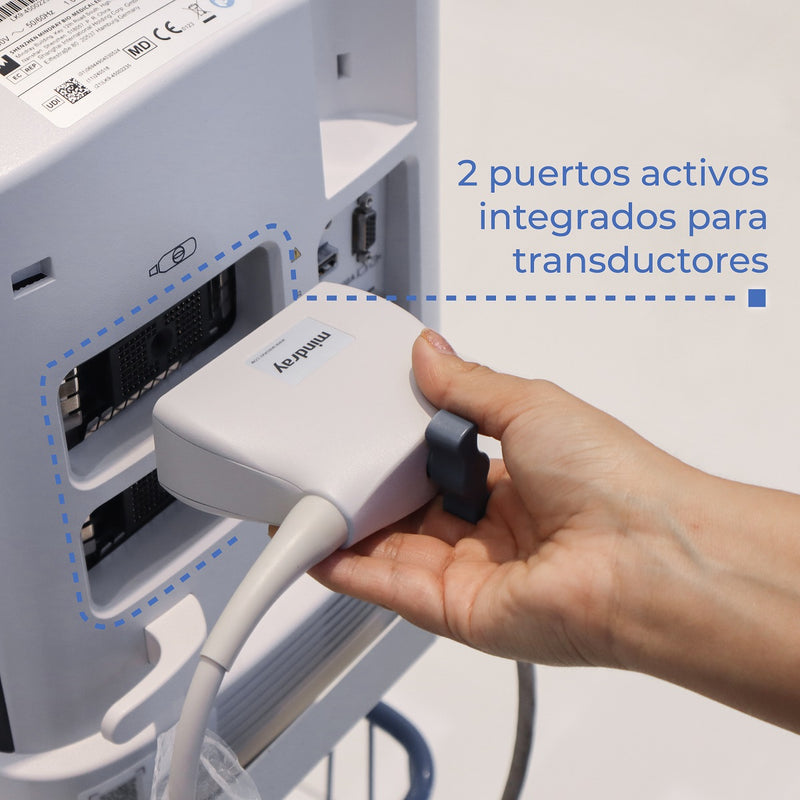 Ultrasonido Portátil para Uso Humano DP20 con Transductor Convexo y Lineal - DP20 Marca Mindray