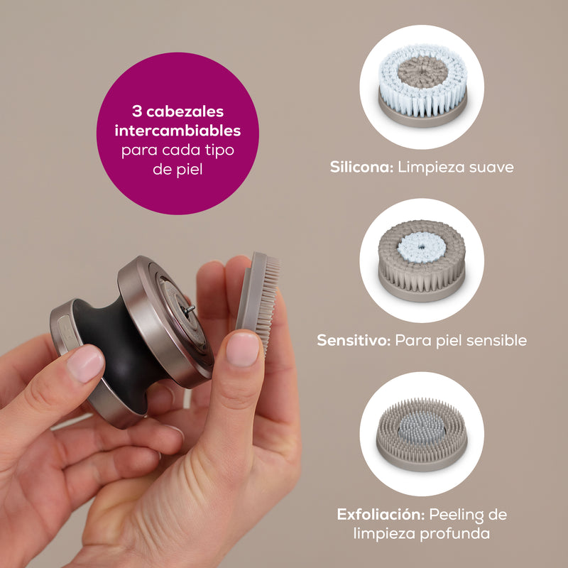 Cepillo facial FC59 de rotación dual - Marca Beurer