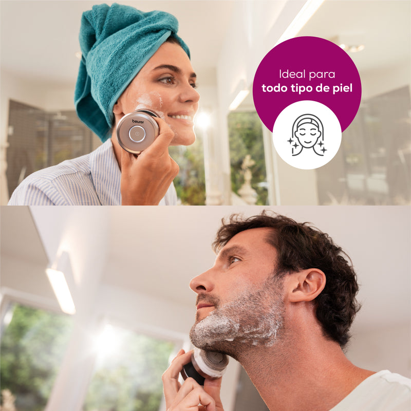 Cepillo facial FC59 de rotación dual - Marca Beurer