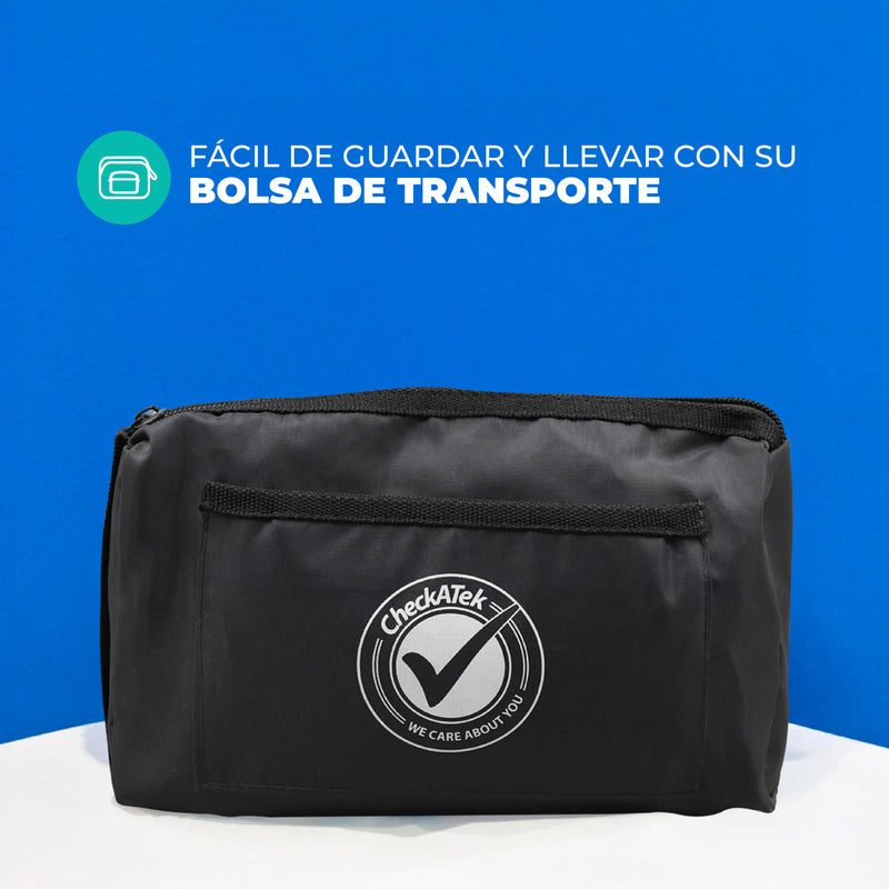 Set Profesional de Baumanómetro Aneroide y Estetoscopio Doble Incluye Estuche y Accesorios | Marca Checkatek