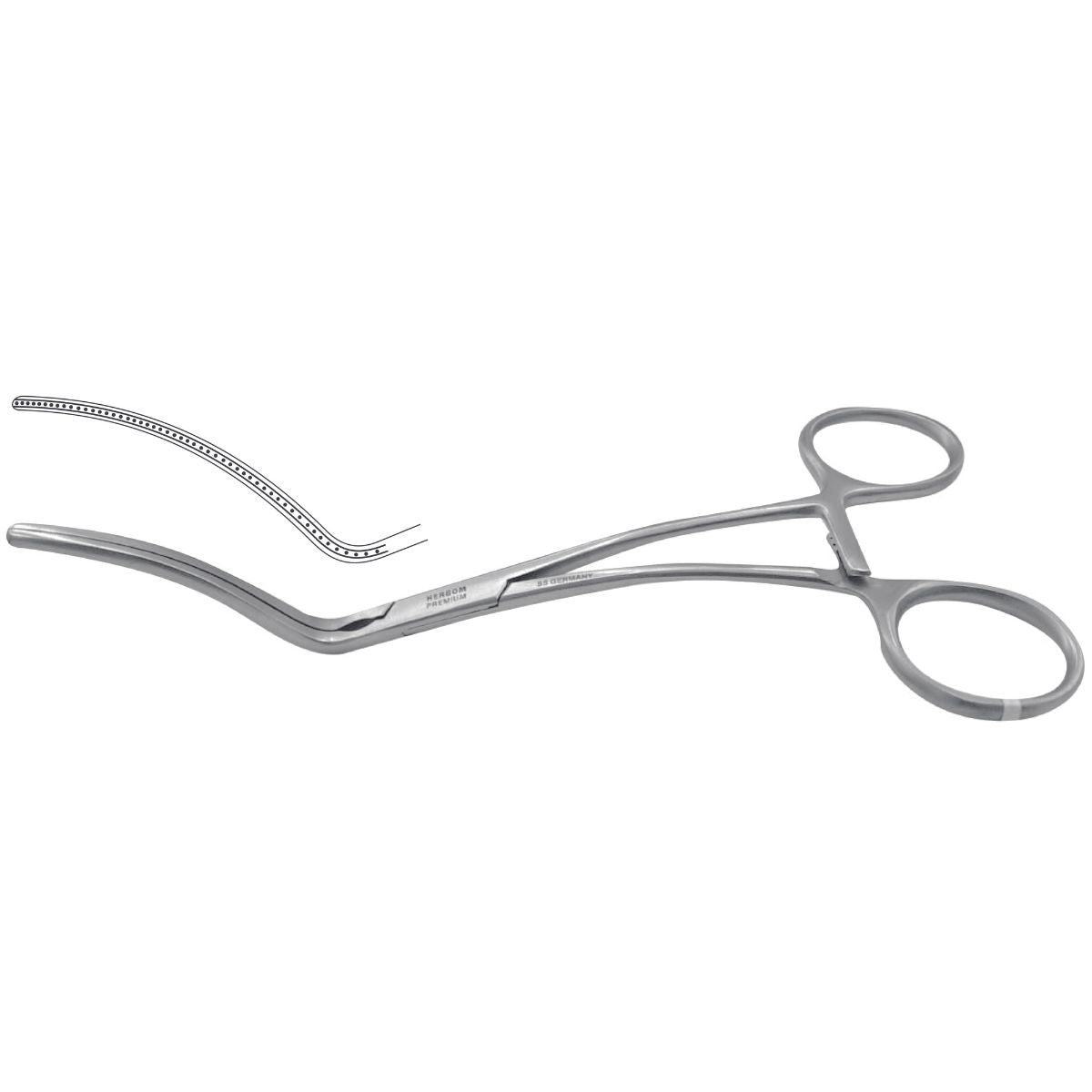 Pinza per tessuti vascolari Debakey in titanio | GreyMedical Pinza per tessuti vascolari Debakey in titanio | GreyMedical