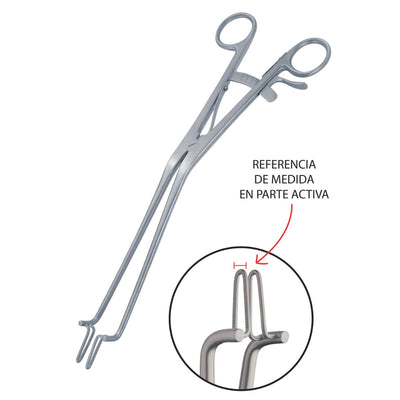 Pinza endocervical Kogan - Marca Hergom Medical