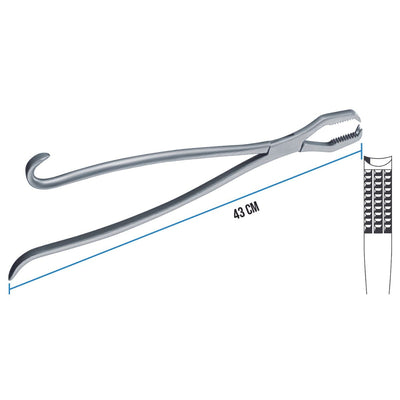 Pinza Lane Bone holding - Marca Hergom Medical