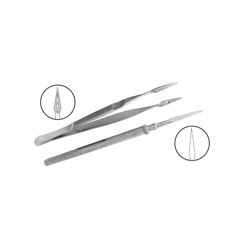 Kit de Pinzas Splinter - Marca Hergom Medical