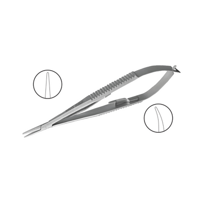 Pinza porta aguja Castroviejo - Marca Hergom Medical