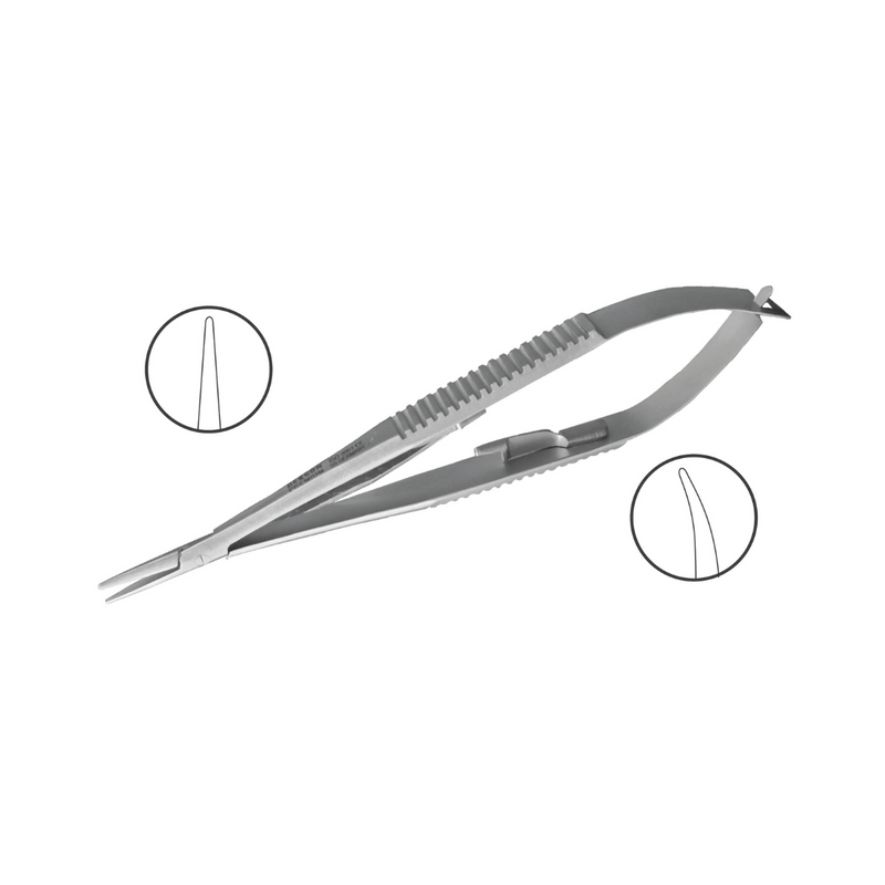 Pinza porta aguja Castroviejo - Marca Hergom Medical