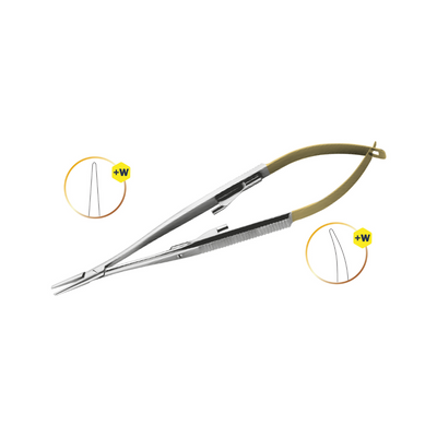 Pinza porta aguja Jacobson - Marca Hergom Medical