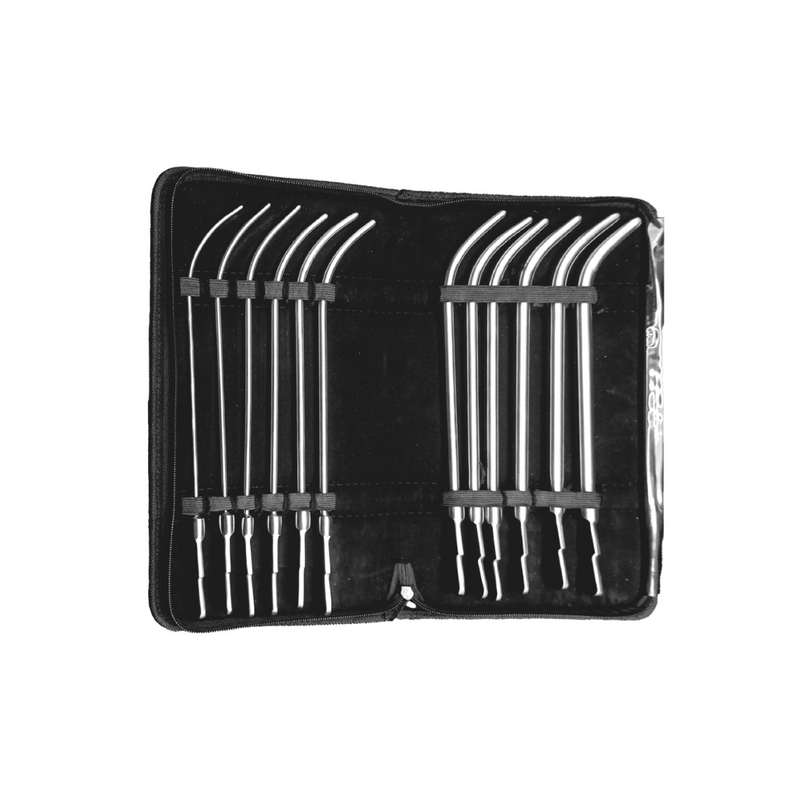 Set de Dilatadores Van Buren Hergom Silvery | Acero inoxidable