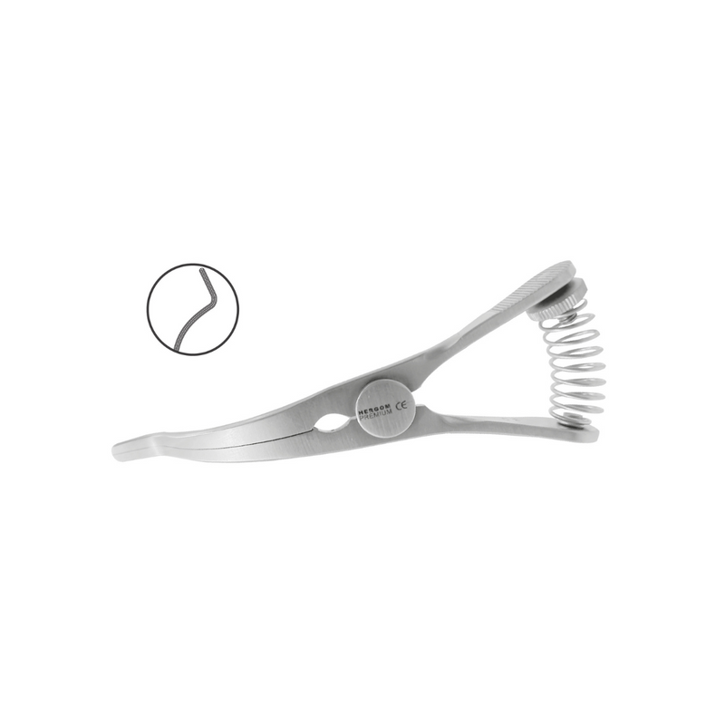 Pinza Debakey Carotis - Marca Hergom Medical