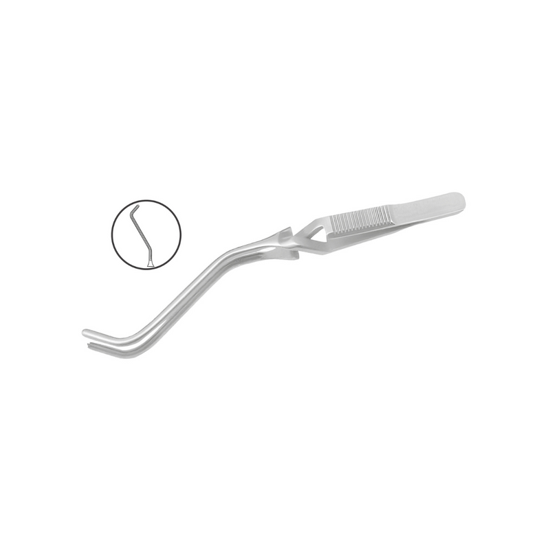 Pinza Debakey Bulldog Gregory Soft - Marca Hergom Medical