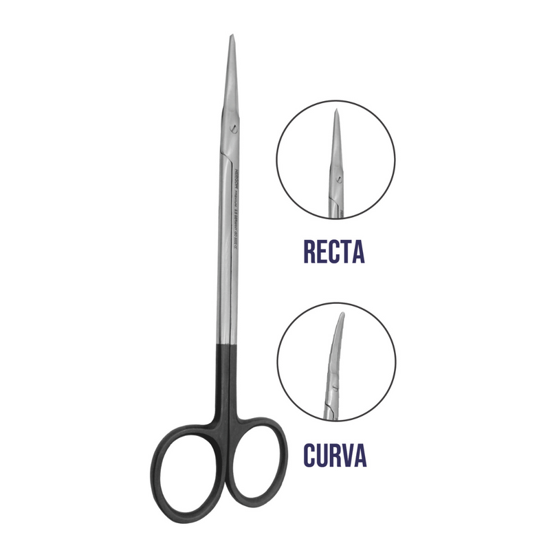 Tijera Metzenbaum - Marca Hergom Medical