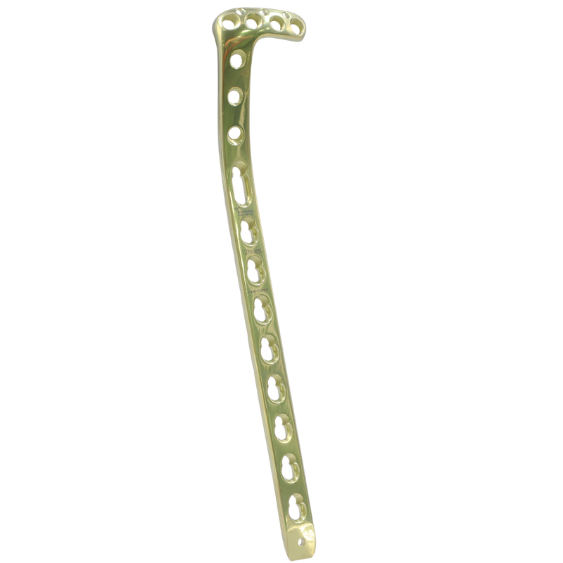 Placa LCP para tibia proximal 3.5, curvatura baja - Marca Mindray