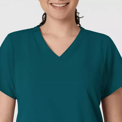 Uniforme Médico Color Azul para Mujer con Alto Desempeño en Repelencia a Fluidos / Scrub Quirúrgico Wink