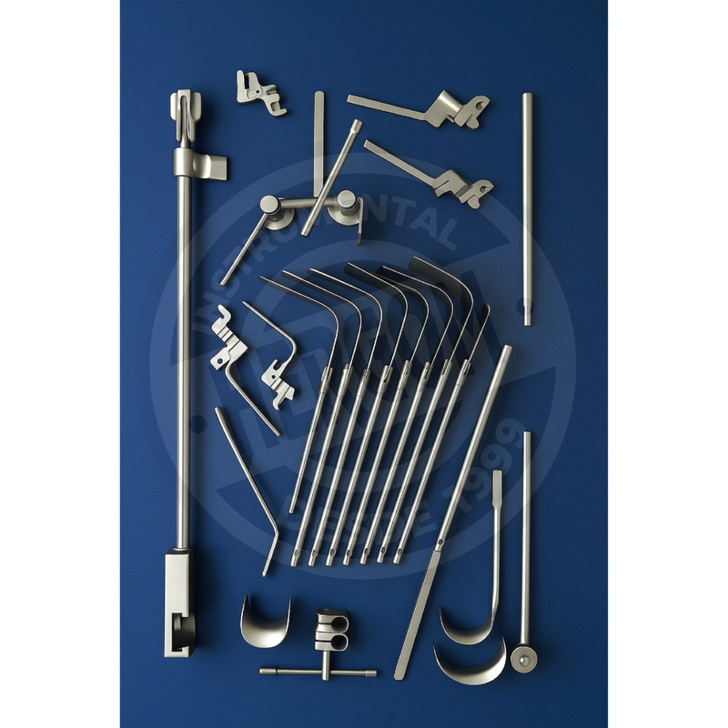 Sistema de Retractor Omni Trac/retractor de Retención Automática - Marca Hergom Medical