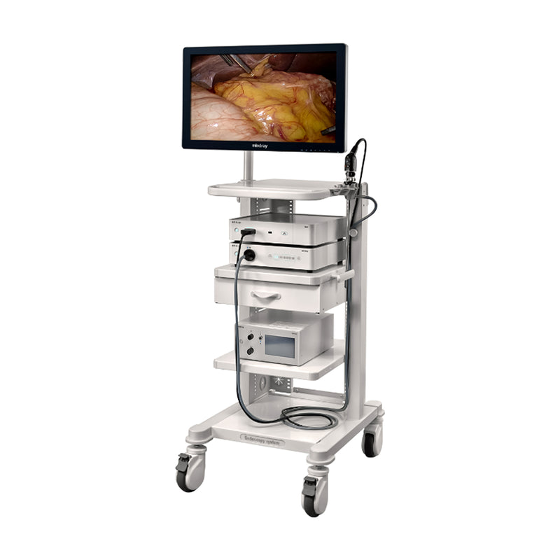 Torre de laparoscopía Full HD modelo HD3 con función de grabación incorporada monitor de 27 pulgadas - Marca Mindray