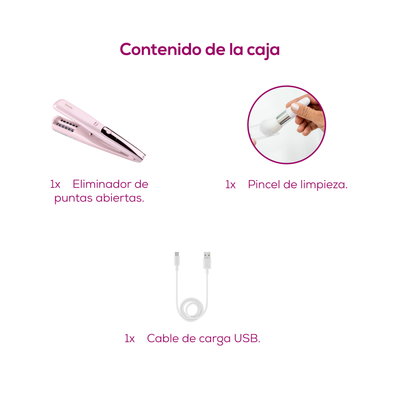 Pinza Quita Orzuela Recargable Inalámbrica, Elimina las Puntas Abiertas / HT22 Marca Beurer®