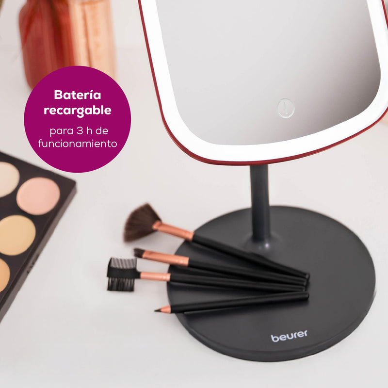 Espejo cosmético con iluminación BS47 limited edition cherry - Marca Beurer