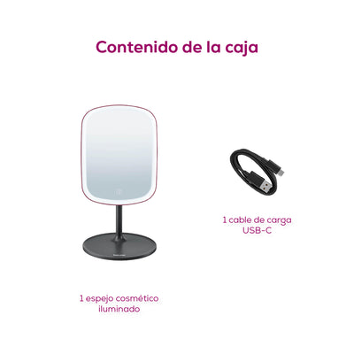 Espejo cosmético con iluminación BS47 limited edition cherry - Marca Beurer