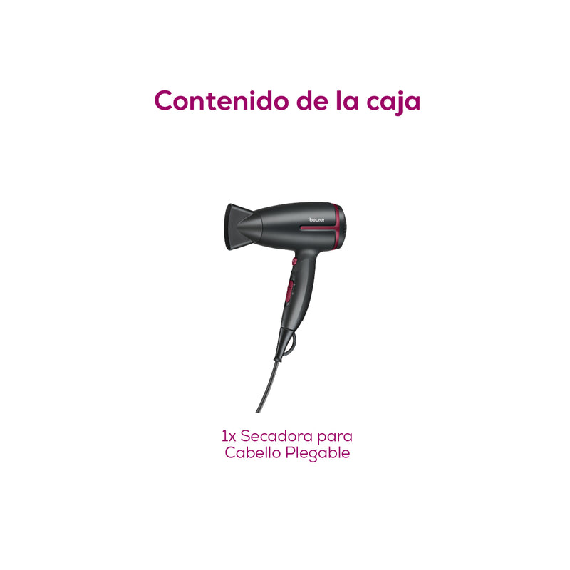 Secadora de cabello HC25BF2025 limited edition cherry - Marca Beurer