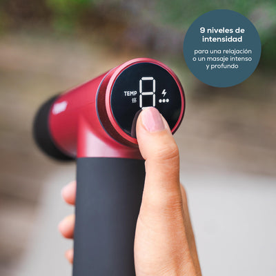 Pistola de masaje caliente y fría MG195BF2025 limited edition cherry - Marca Beurer