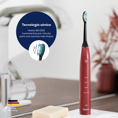 Cepillo de dientes eléctrico sónico SC30BF2025 limited edition cherry - Marca Beurer