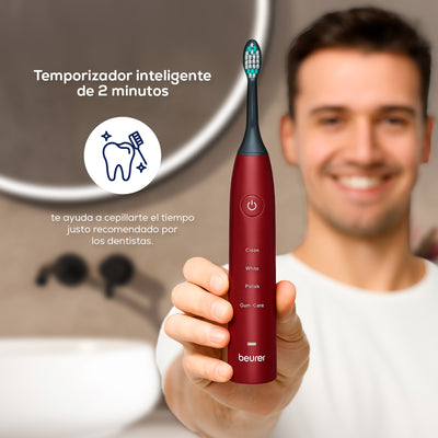 Cepillo de dientes eléctrico sónico SC30BF2025 limited edition cherry - Marca Beurer