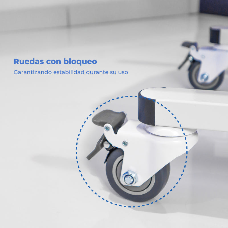 Silla de Transferencia Hidráulica con Elevador y Cómodo STWC01 - Marca Handy