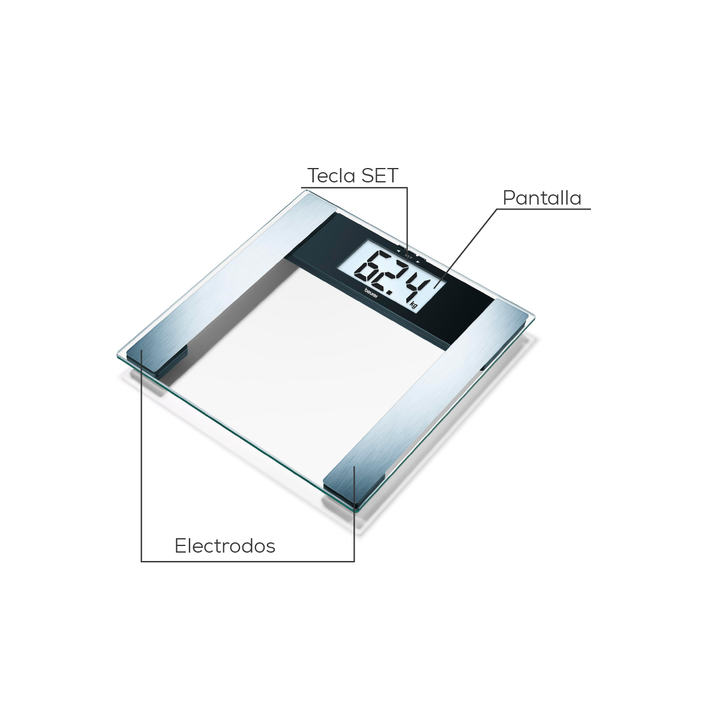 Báscula Digital para Diagnóstico Modelo BG13 Marca BEURER