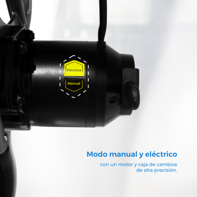 Silla De Ruedas Eléctrica con Estructura de Metal, Neumáticos Reforzadas y Modo Manual y Eléctrico / S500 Marca Handy