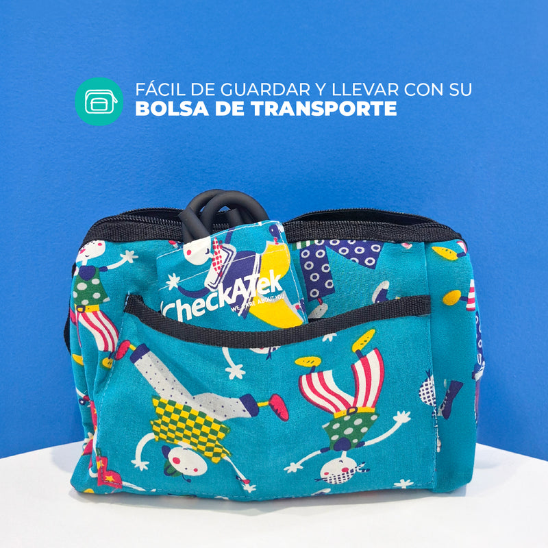 Baumanómetro Pediátrico con Set de 3 Brazaletes para Medición para Neonato, Infantil y Pediátrico | Marca Checkatek