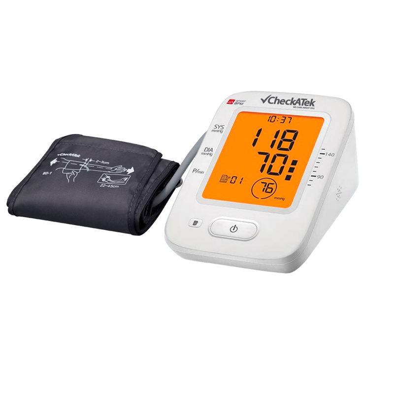 Monitor de presión arterial/baumanómetro digital con función de Voz BD-1 / Marca Checatek