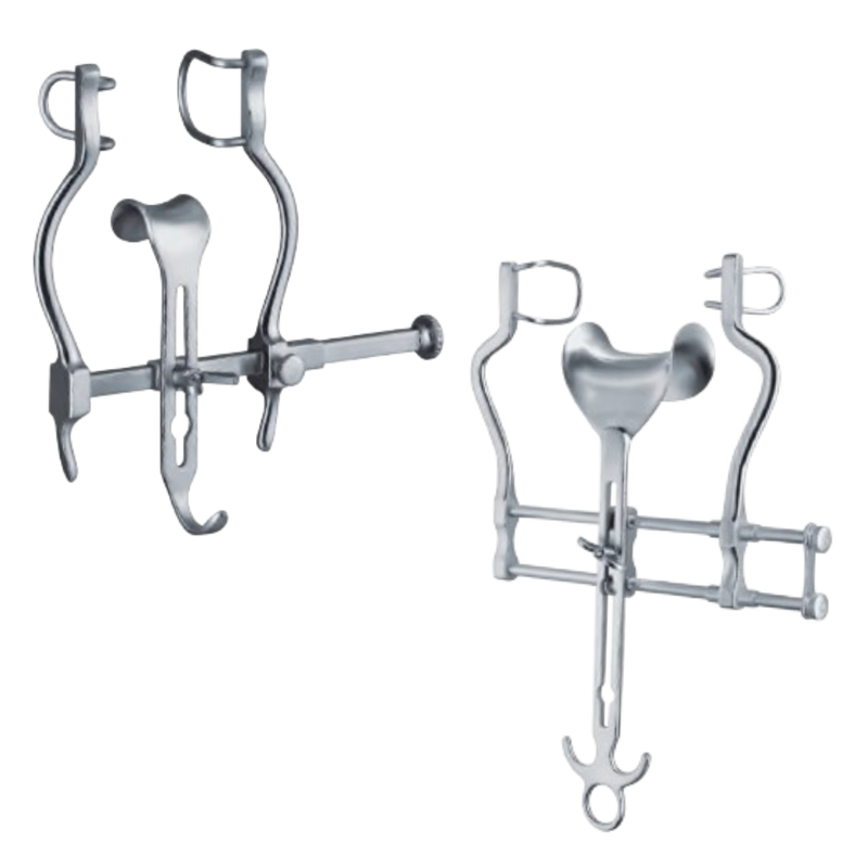 Kit de Separadores Balfour tamaño Infantil + Abdominal - Marca Hergom Medical