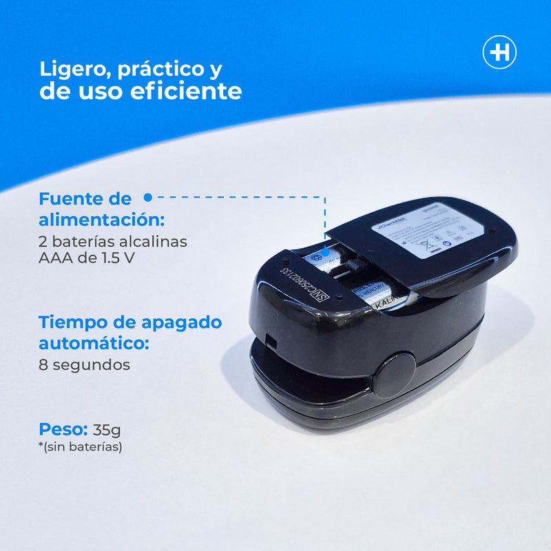 Oxímetro de pulso de grado médico con pantalla LED OP103 - Marca Checkatek