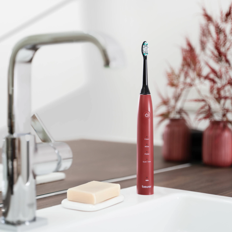 Cepillo de dientes eléctrico sónico SC30BF2025 limited edition cherry - Marca Beurer