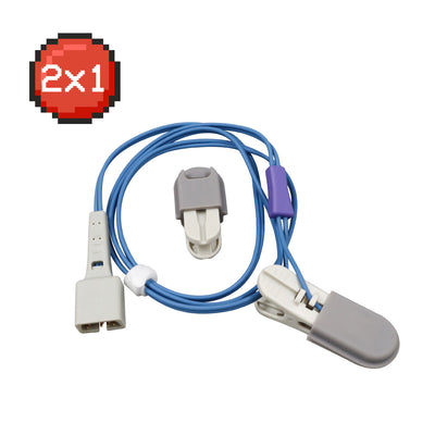 Sensor de oxímetría veterinario con conector DB9 compatible con oxÍmetro F380V - Marca Xignal
