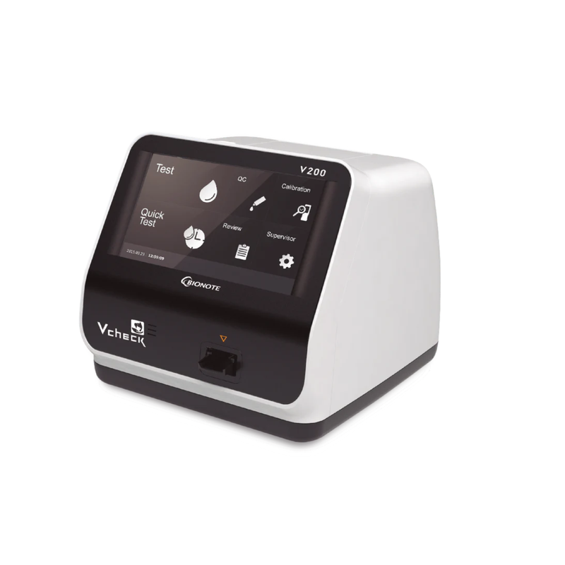 Analizador de Inmunoensayo fluorescente vcheck V200 - Marca Bionote