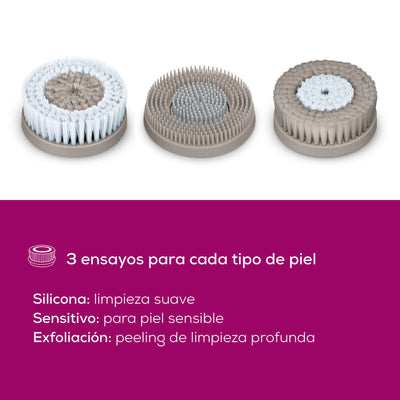 Cepillo facial FC59 de rotación dual - Marca Beurer
