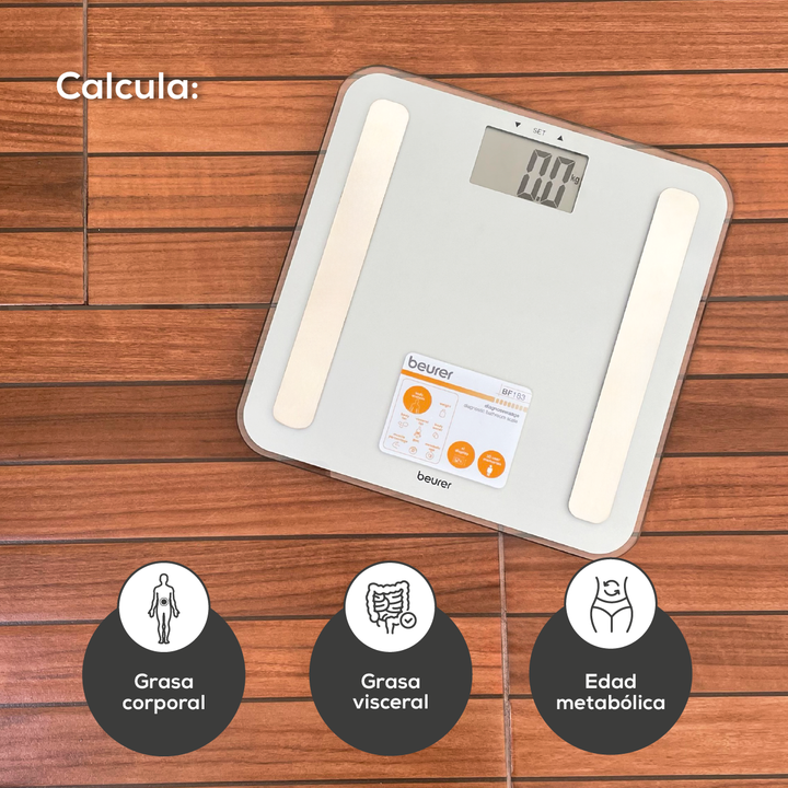 Báscula Digital Bascula Baño Beurer Báscula Diagnóstica Con